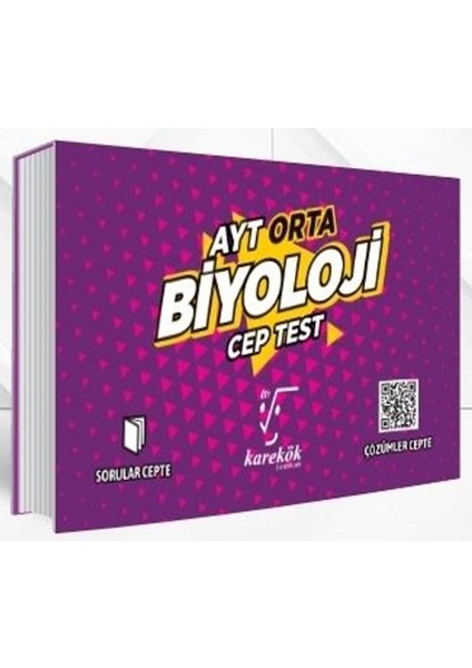 AYT Cep Test Biyoloji Orta
