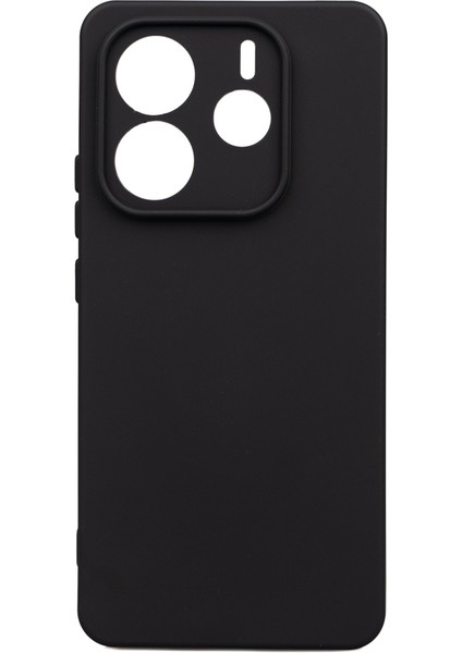 Xiaomi Redmi Note 14 Kılıf Yumuşak Siyah Silikon