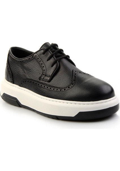 Siyah Deri Erkek Casual Ayakkabı E01034333303 fiyatları