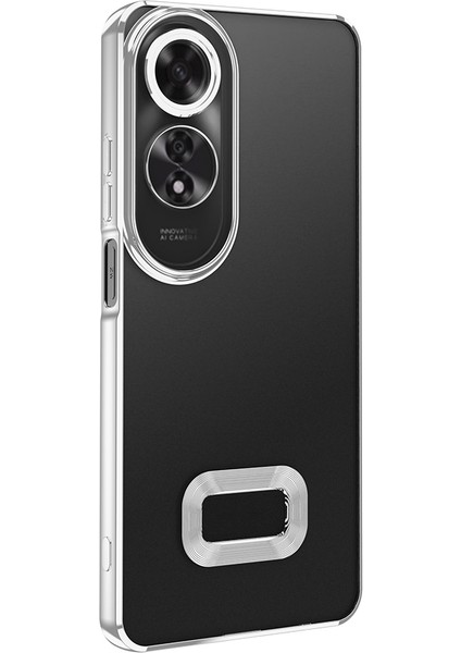 Apsuwaoppo A60 Kılıf Omega Silikon + Ekran Koruyucu
