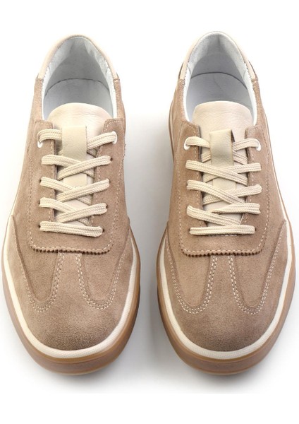 Bej Süet Deri Erkek Casual Ayakkabı E01084441202 fiyatları