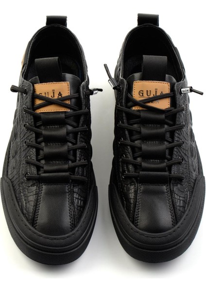 Siyah Deri Erkek Sneaker E01185510603 fiyatları