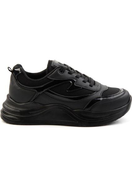 Siyah File Kadın Sneaker K01097024022