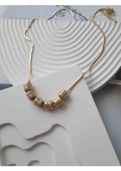 Gold Top Çelik Kolye fırsatları