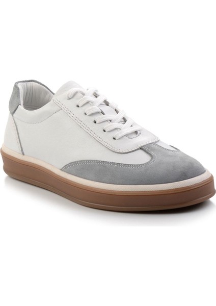 Beyaz Deri Erkek Sneaker E01728358003 fiyatları
