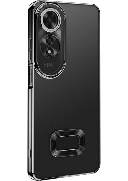 Apsuwaoppo A60 Kılıf Omega Silikon + Ekran Koruyucu