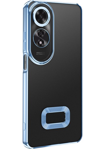 Oppo A60 Kılıf Omega Silikon + Ekran Koruyucu
