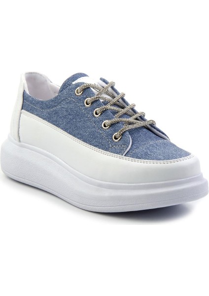 Mavi Kot Kumaş Kadın Sneaker K01179222237 fiyatları