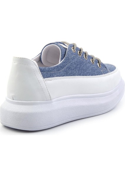 Mavi Kot Kumaş Kadın Sneaker K01179222237 modelleri