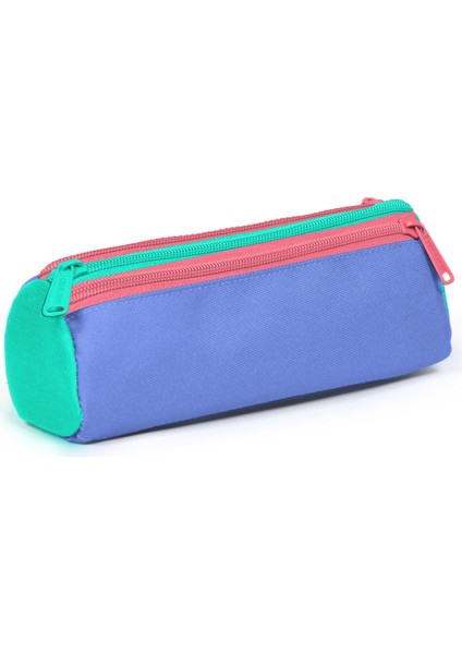 Kids Derin Mavi Renkli Üç Bölmeli Kalem Çantası 11168 modelleri
