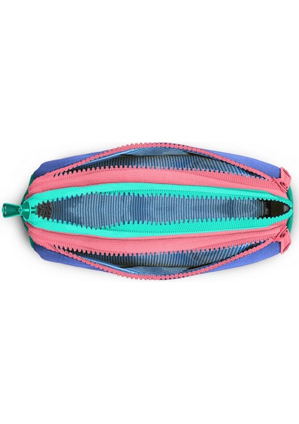 Kids Derin Mavi Renkli Üç Bölmeli Kalem Çantası 11168 fırsatları