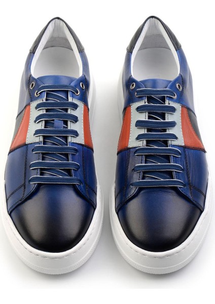 Saks Napa Hakiki Deri Erkek Sneaker E01083016643