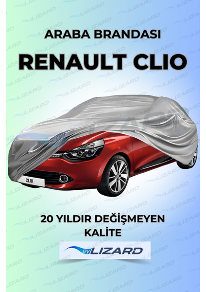 Renault Clio 4 Uyumlu Lüks Araba Brandası Miflonlu Branda Oto Çadır Örtü