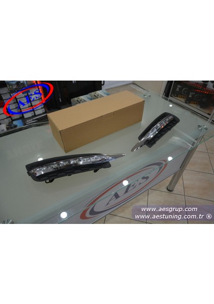 Chevrolet Cruze Sis LED Aydınlatma Drl Krom Sis Çerçeveli 2011 - 2015 fırsatları