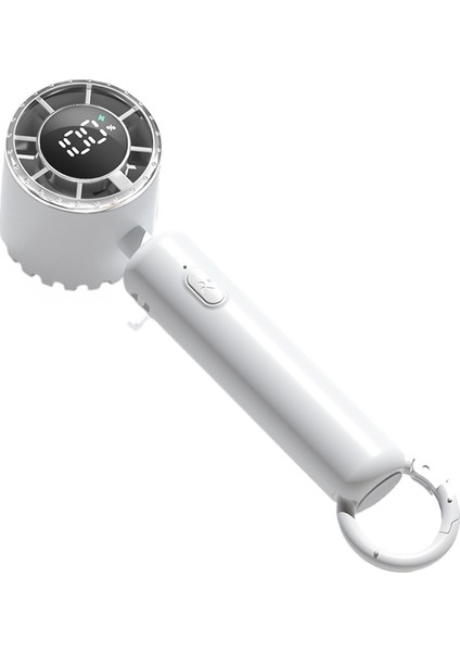 Mkjınmeı Mini Taşınabilir Şarj Edilebilir Turbo Fan (Yurt Dışından)