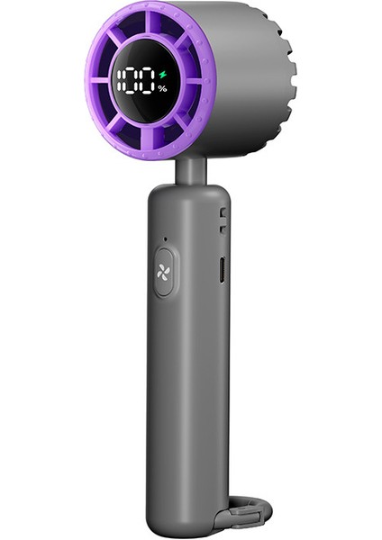 Mkjınmeı Mini Taşınabilir Şarj Edilebilir Turbo Fan (Yurt Dışından)