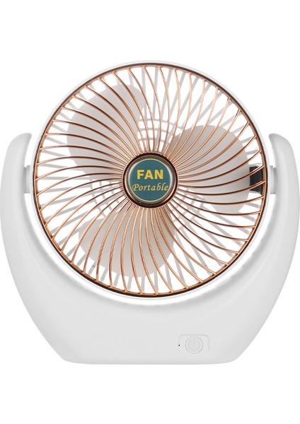 Mkjınmeı USB Şarj Edilebilir Küçük Masaüstü Fanı (Yurt Dışından)