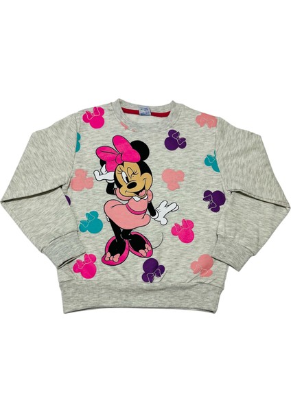 Kız Çocuk Iki Iplik Şardonlu Minnie Mouse Desenli Eşofman Takımı fiyatları