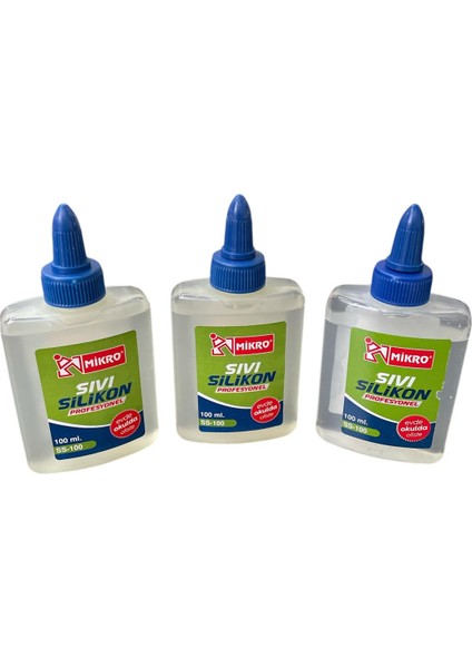 100 ml Sıvı Silikon ( 3 Adet )