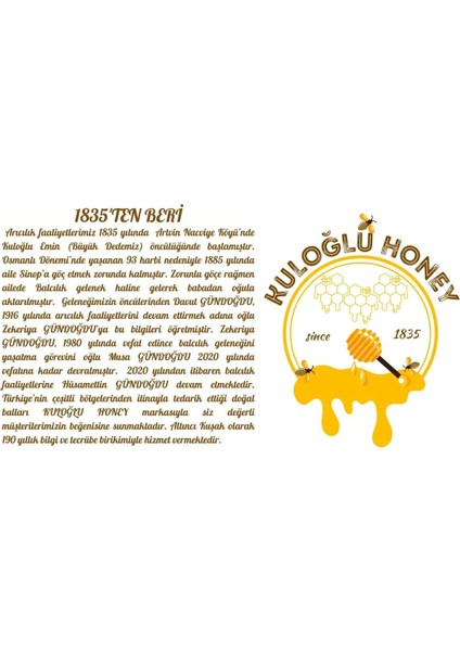 Doğal Sinop Erfelek Kestane Balı 850 gr fırsatları