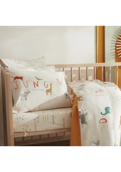 Jungle Bej Bebek Nevresim Takımı modelleri