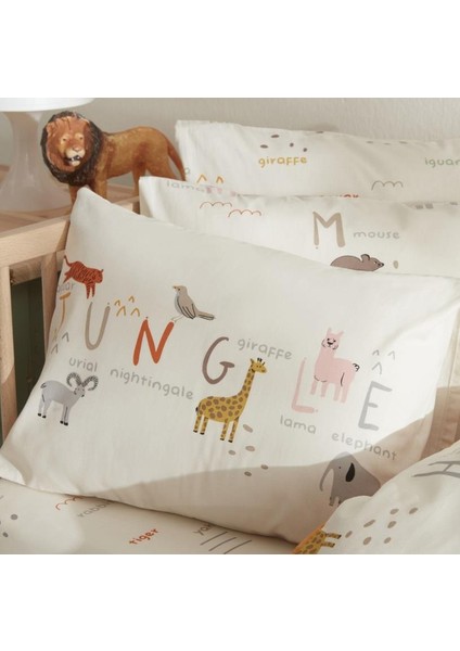 Jungle Bej Bebek Nevresim Takımı indirimleri