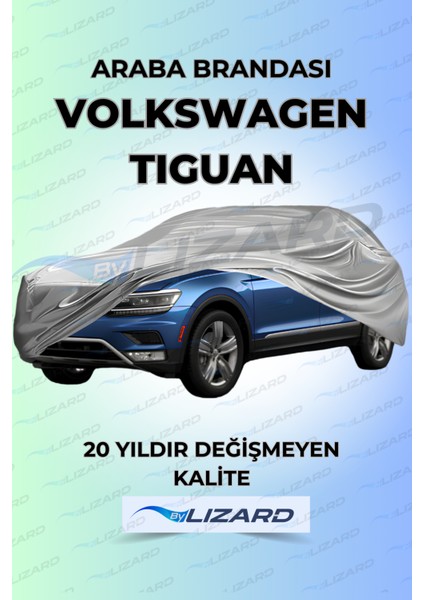 Volkswagen Tiguan Uyumlu Lüks Araba Brandası Miflonlu Branda Oto Çadır Örtü