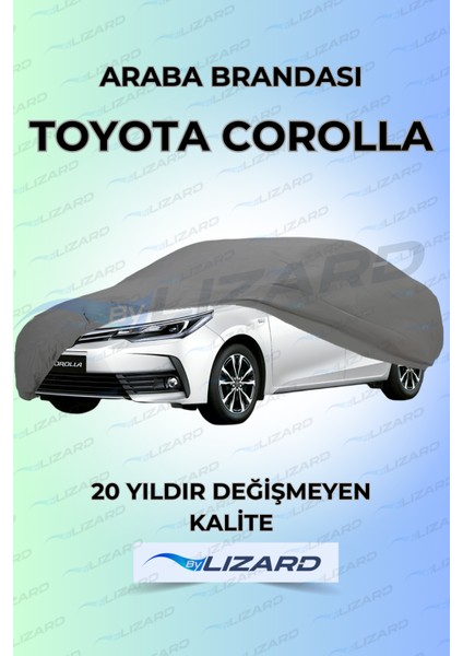 Toyota Corolla Sedan Uyumlu Lüks Araba Brandası Miflonlu Branda Oto Çadır Örtü