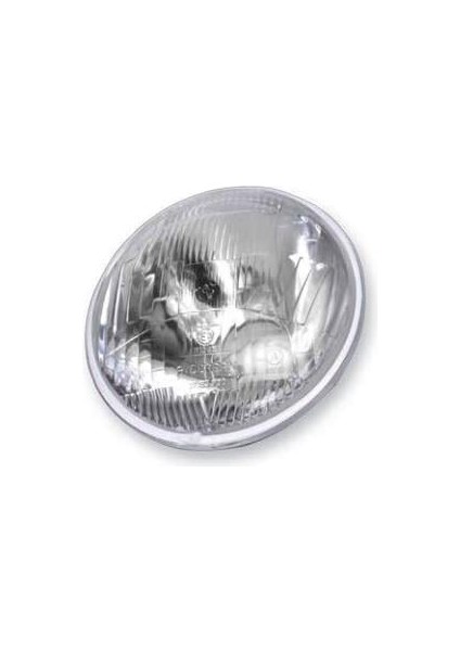 Traktör Far Reflektörü Yuvarlak Parklı H4 45T (137 Mm)