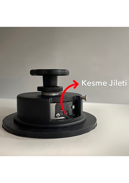 Kumaşlardan Dairesel Şekilde Numune Alma Aparatı | Kumaş Kesme Aparatı