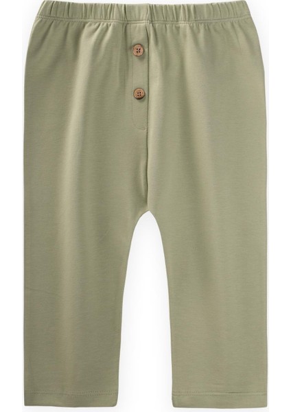 Sahte Patlı Bebe Eşofman 0-3 Yaş Yeşil