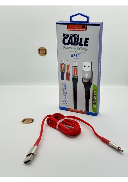 Samsung Uyumlu 2.4A USB Micro Şarj Kablosu Sc-19 fiyatları