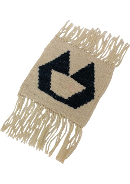 El Yapımı Özel Tasarım Minik Kilim-Bardak Altlığı