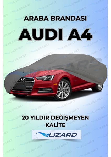 Audi A4 Sedan Uyumlu Lüks Araba Brandası Miflonlu Branda Oto Çadır Örtü