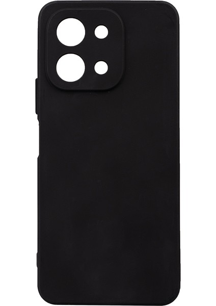 Vivo Y28 Kılıf Yumuşak Siyah Silikon