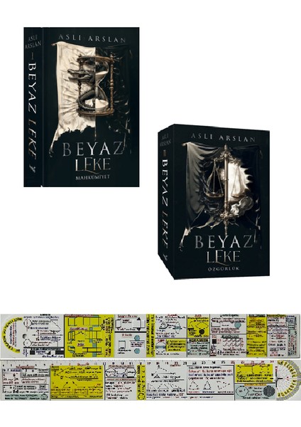 Beyaz Leke 2 Kitap Set (Matematik Öğreten Cetvel) - Aslı Arslan