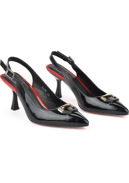 , Kadın Hakiki Deri Topuklu Ayakkabı 1511030Z2430 Siyah fiyatları