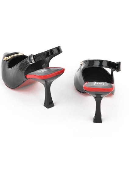 , Kadın Hakiki Deri Topuklu Ayakkabı 1511030Z2430 Siyah modelleri