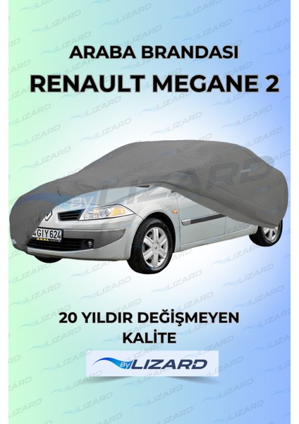 Renault Megane 2 Uyumlu Lüks Araba Brandası Miflonlu Branda Oto Çadır Örtü
