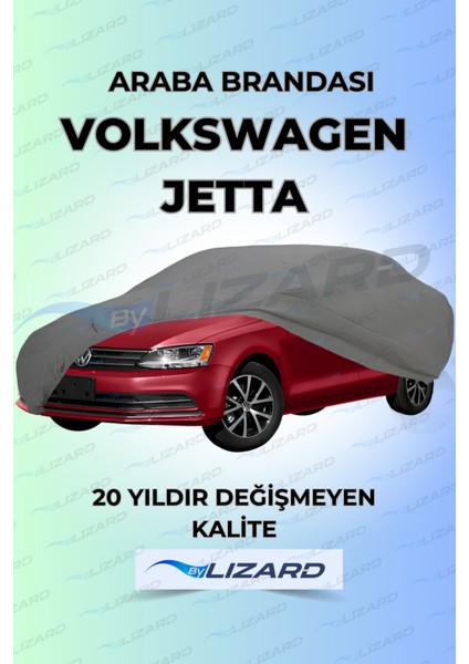 Volkswagen Jetta Uyumlu Lüks Araba Brandası Miflonlu Branda Oto Çadır Örtü