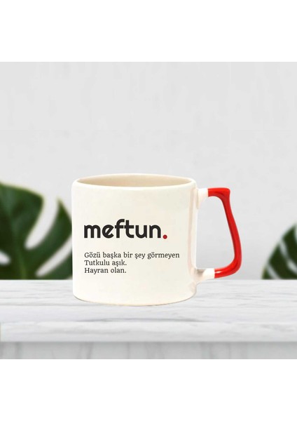 Meftun Hayran Olan Baskılı Kupa