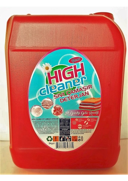 Sıvı Çamaşır Deterjanı Renkliler 5 lt