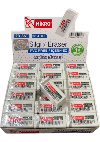 Iz Bırakmayan Silgi 36'lı ( 1 Paket )