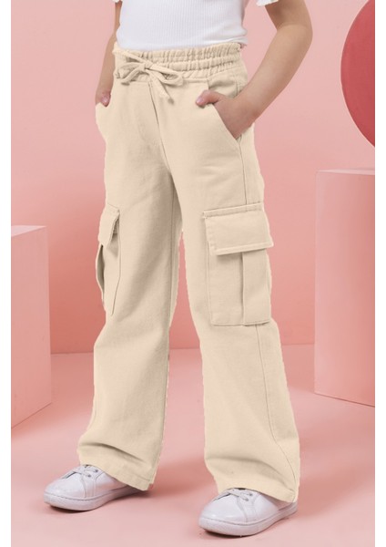 Dmb Boys & Gırls M 0206 Kız Gabardin Pantolon 4-9 Yaş