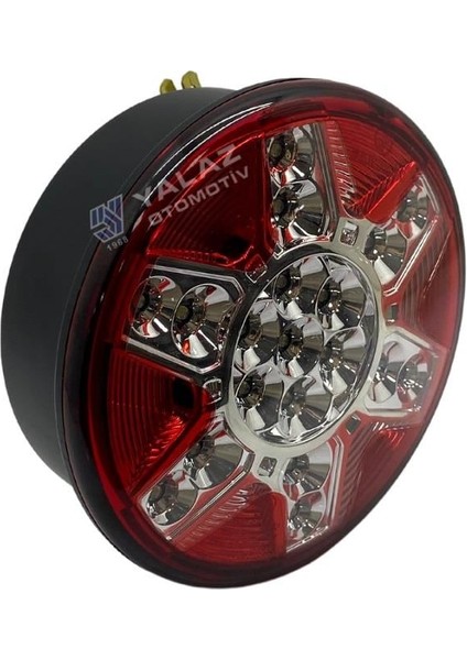 24V GERİ VİTES LAMBASI LEDLİ (YUVARLAK) GÜLERYÜZ COBRA-MITSUBISHI-OTOKAR-TEMSA (122 MM) fiyatları