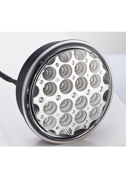 24V GERİ VİTES LAMBASI LEDLİ YUVARLAK MITSUBISHI PRESTIJ-TEMSA-GÜLERYÜZ COBRA OTOBÜS (122 MM)