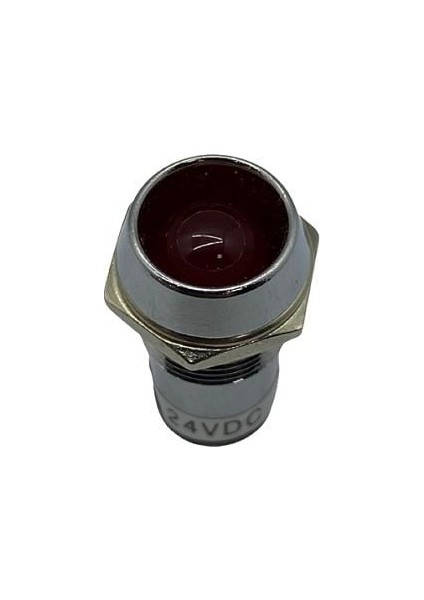 24V Göz Lambası Kırmızı (Metal) (Ledli) (14 Mm) fiyatları