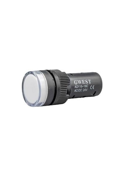 24V GÖZ LAMBASI LEDLİ UNIVERSAL BEYAZ (19 MM)