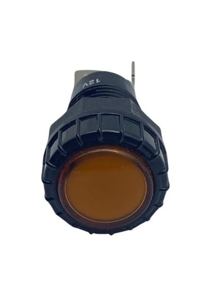 12V GÖZ LAMBA SARI (LED) (FİŞLİ) (ÇAP:16 MM)