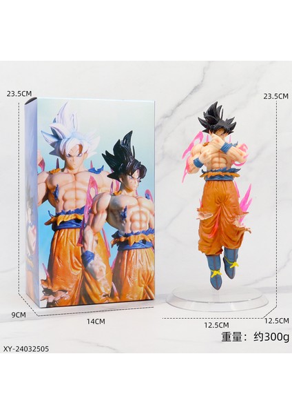 Animasyon Büyük Dragon Ball Sun Wukong Şekilli Kalıp Süsleme Gogeta Vegetto Saiyan (Yurt Dışından)